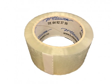 Pakketape 50mmx66m-32my klar, støysvak PPAC-HT NN